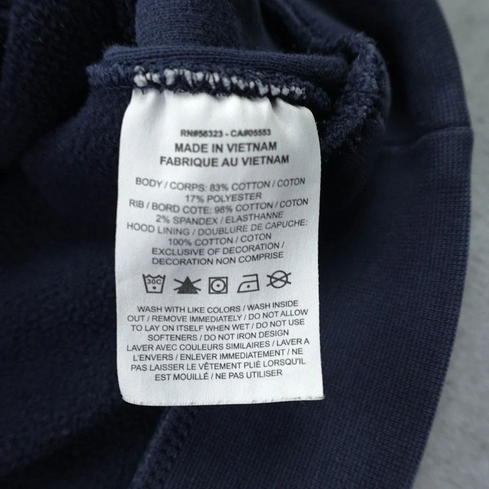 Dallas Mavericks Hoodie Mens Large Navy Courtside Statement‎ Edition Jordan NBA
